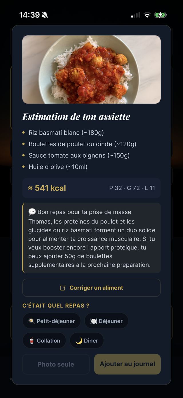Le scan d'assiette